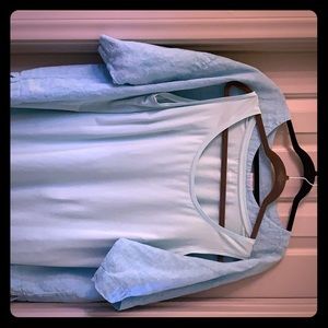 Linen top and matching tank